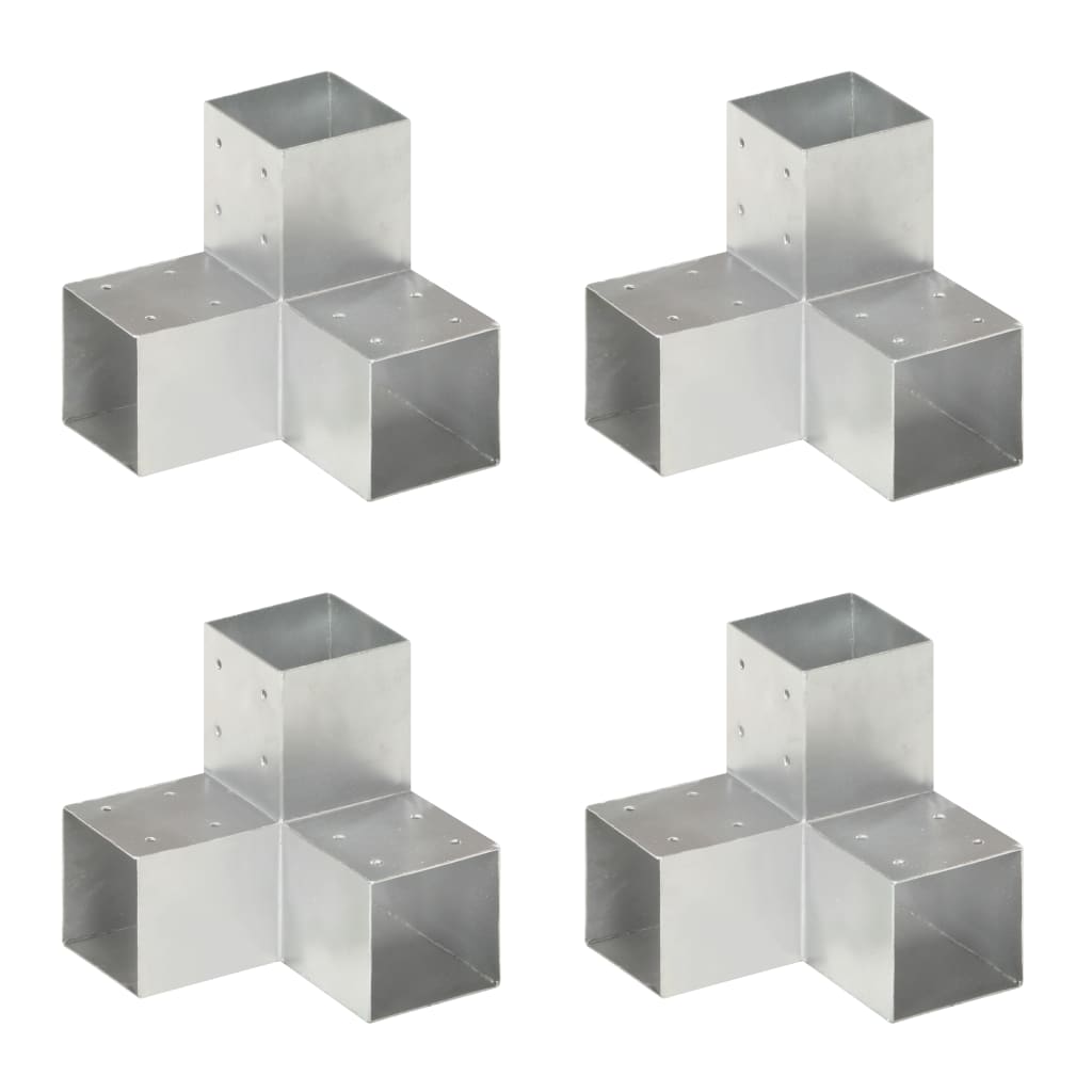 Post Connector Galvanised Metal
