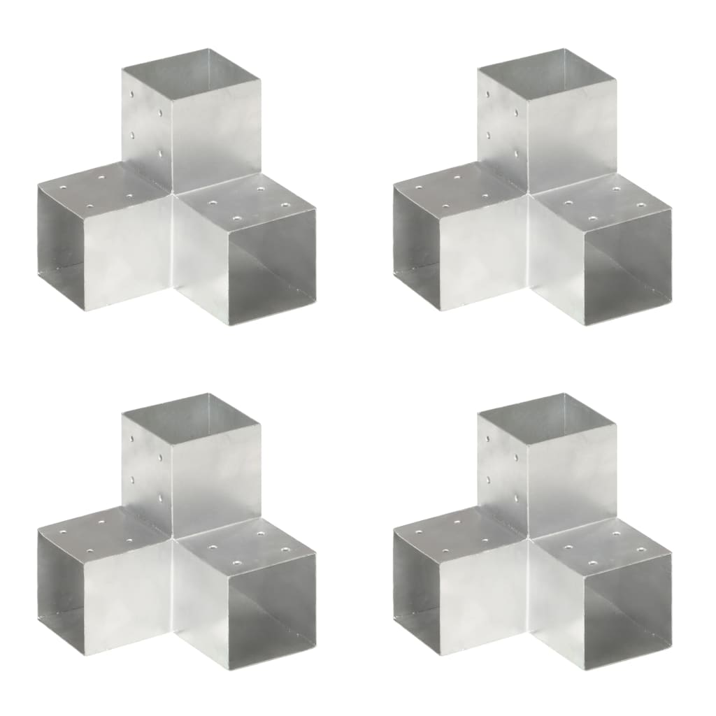 Post Connector Galvanised Metal