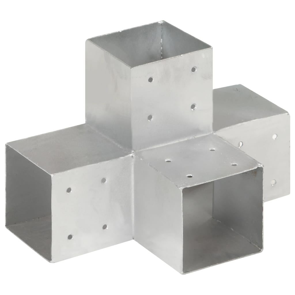 Post Connector Galvanised Metal