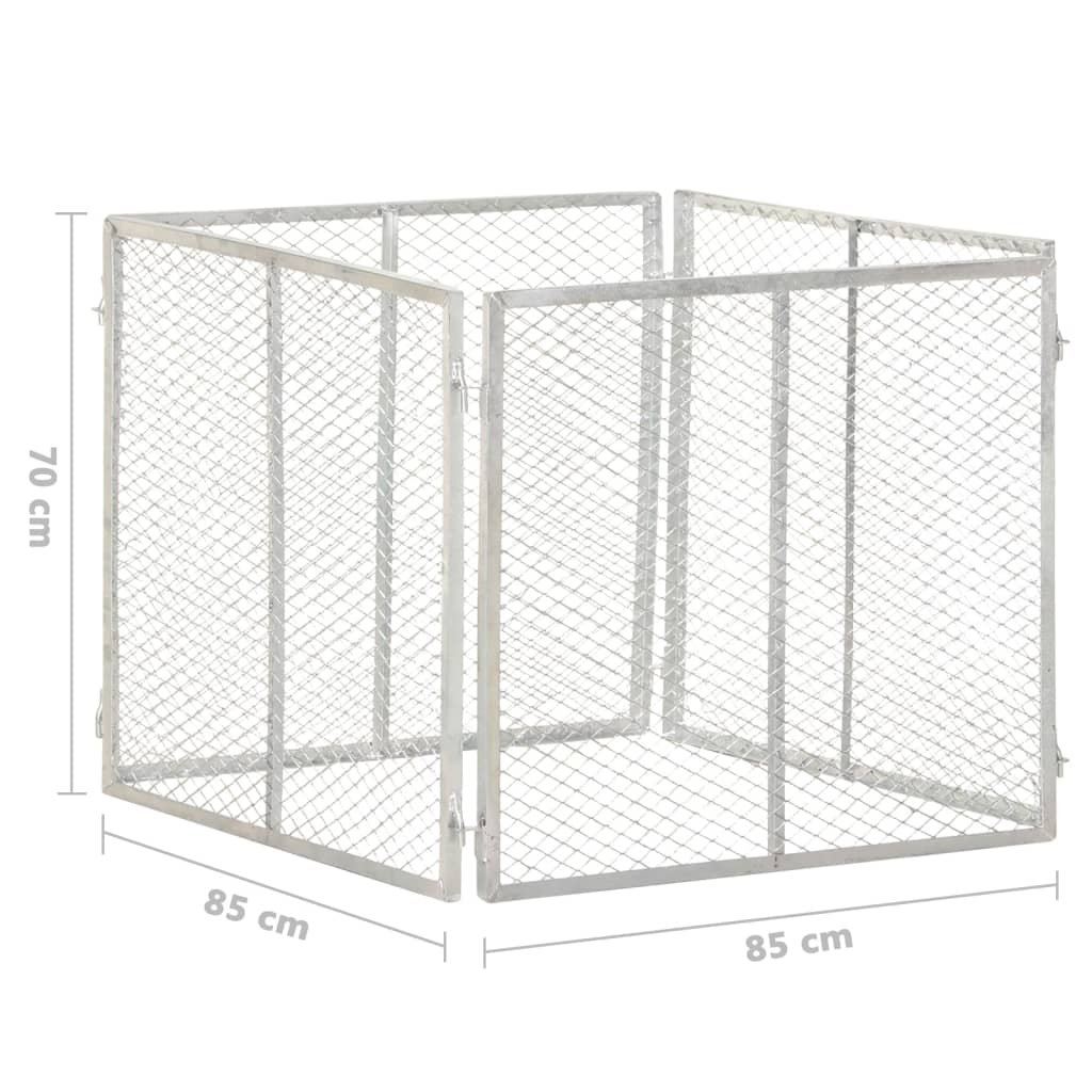 Garden Composter Galvanised Iron