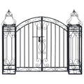 Garden Arches Trellises Arbours & Pergolas Wrought Iron Ornamental Gate Metal Dr