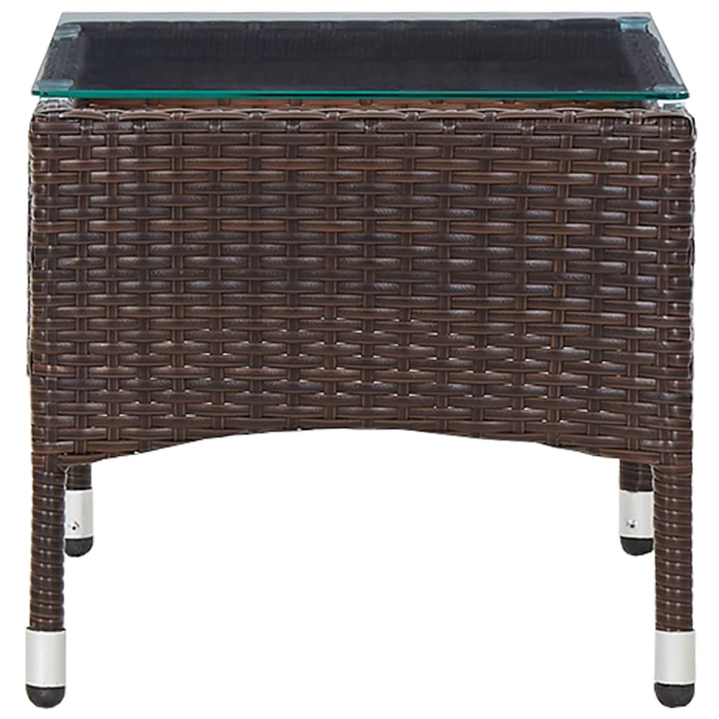 Coffee Table 60X40X36 Cm Poly Rattan