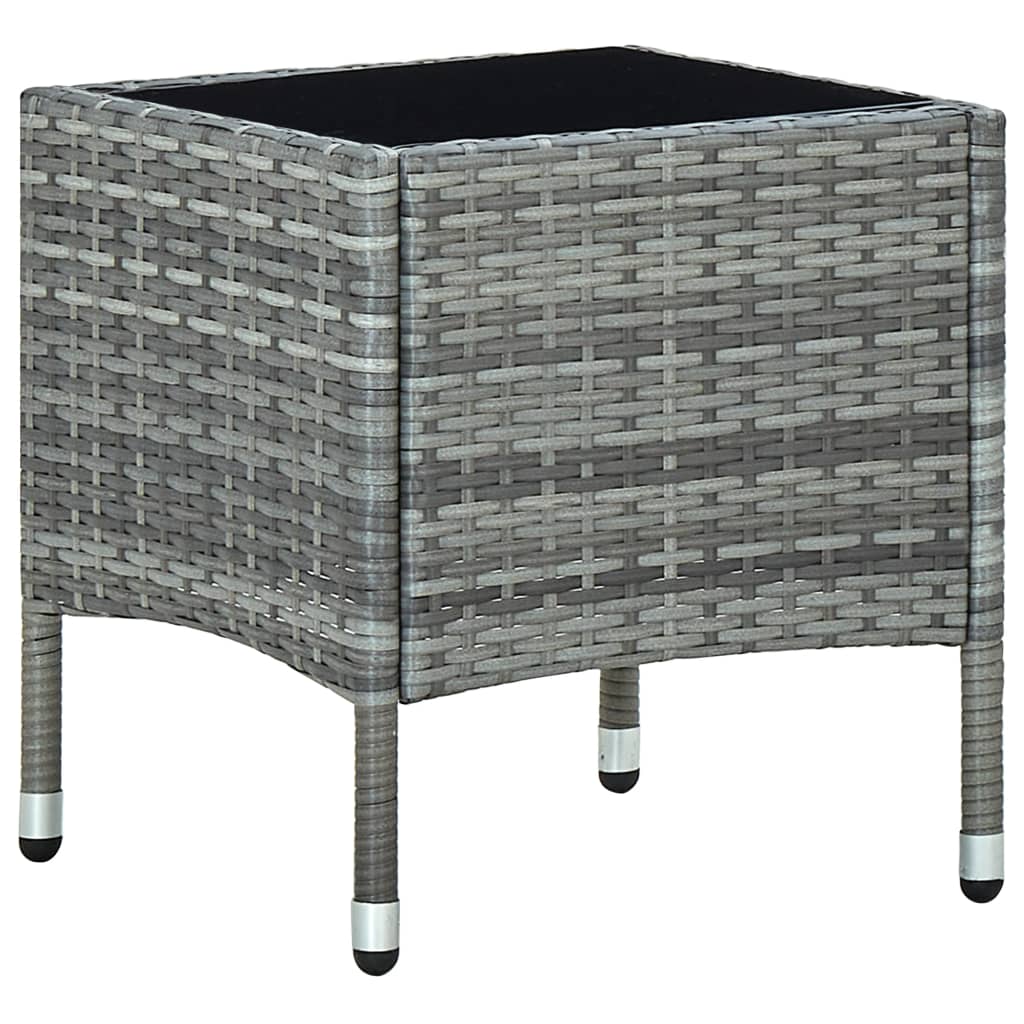 Garden Table 40X40X45 Cm Poly Rattan