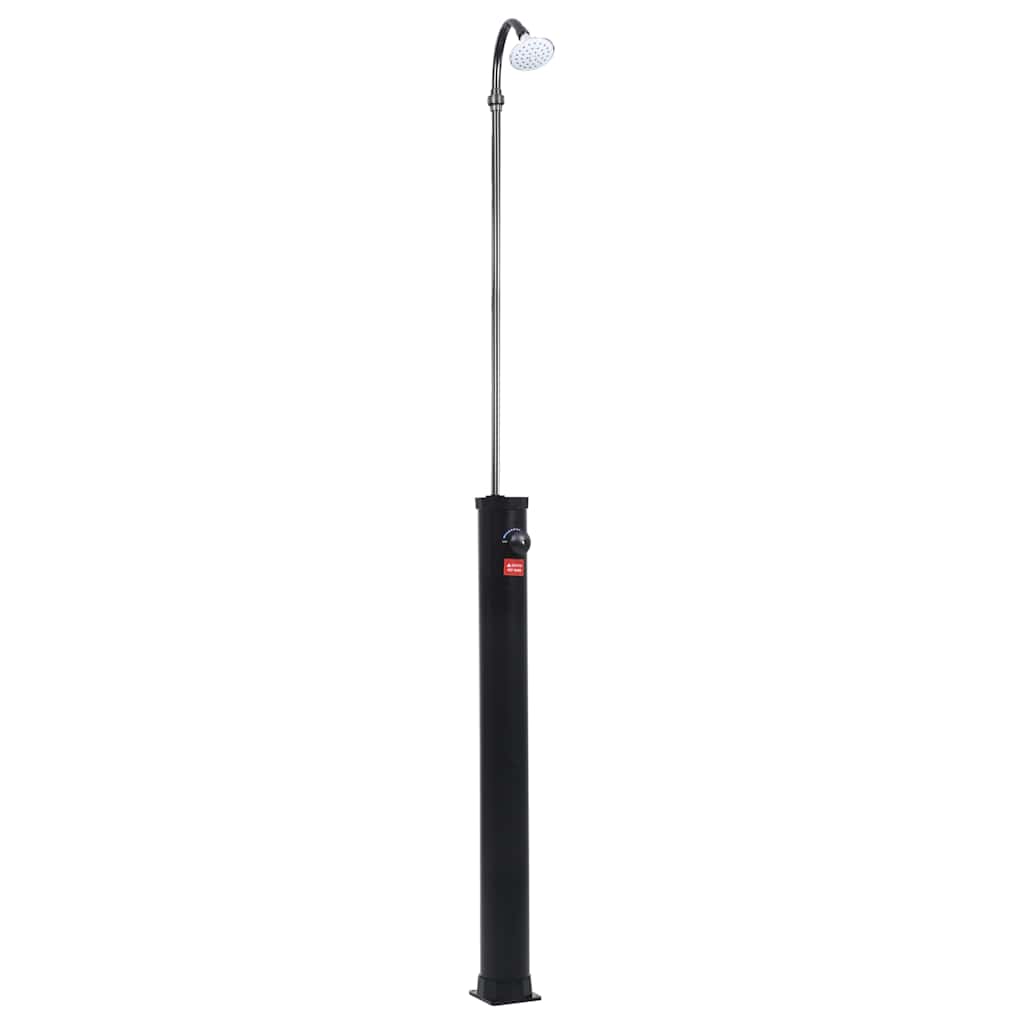 Pool & Spa Accessories 8L Solar Shower Outdoor Garden Camping Heated Water Black