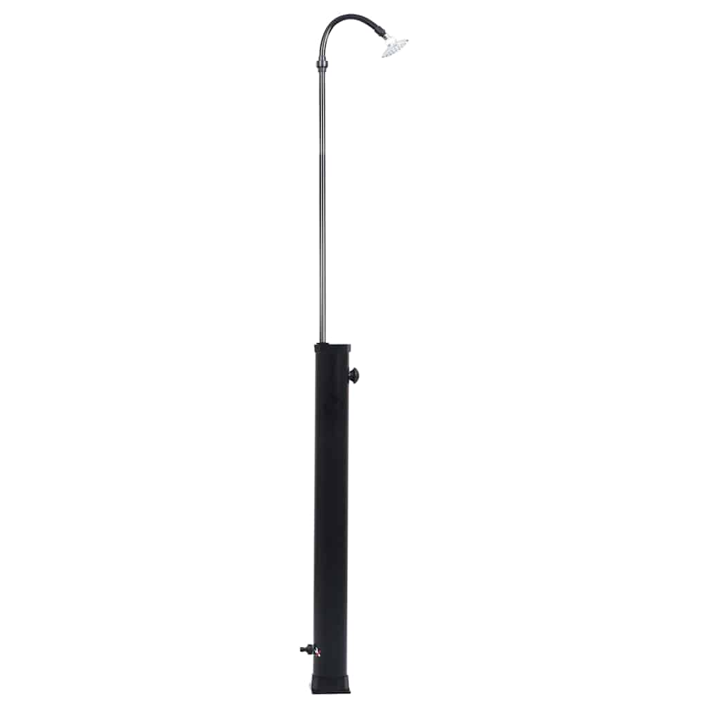 Pool & Spa Accessories 8L Solar Shower Outdoor Garden Camping Heated Water Black