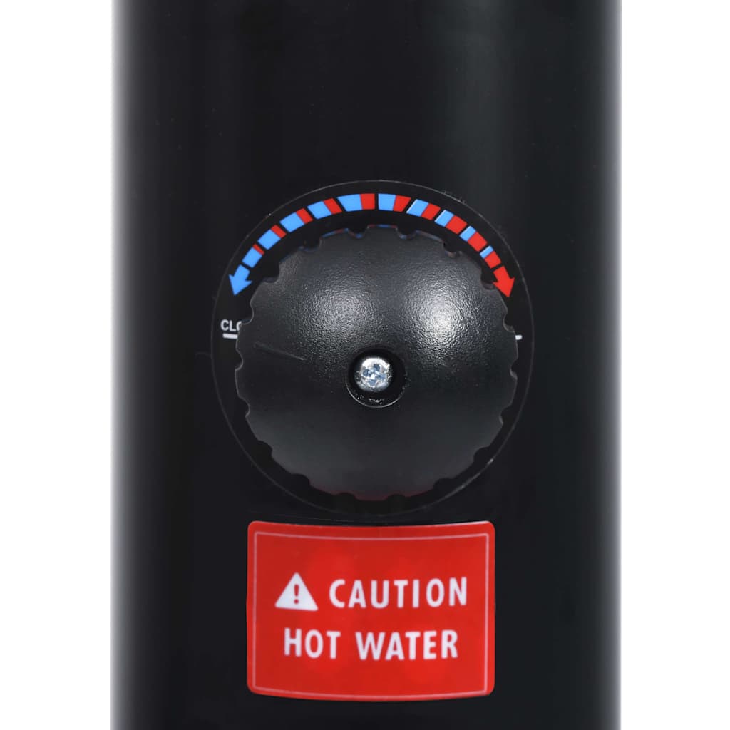 Pool & Spa Accessories 8L Solar Shower Outdoor Garden Camping Heated Water Black