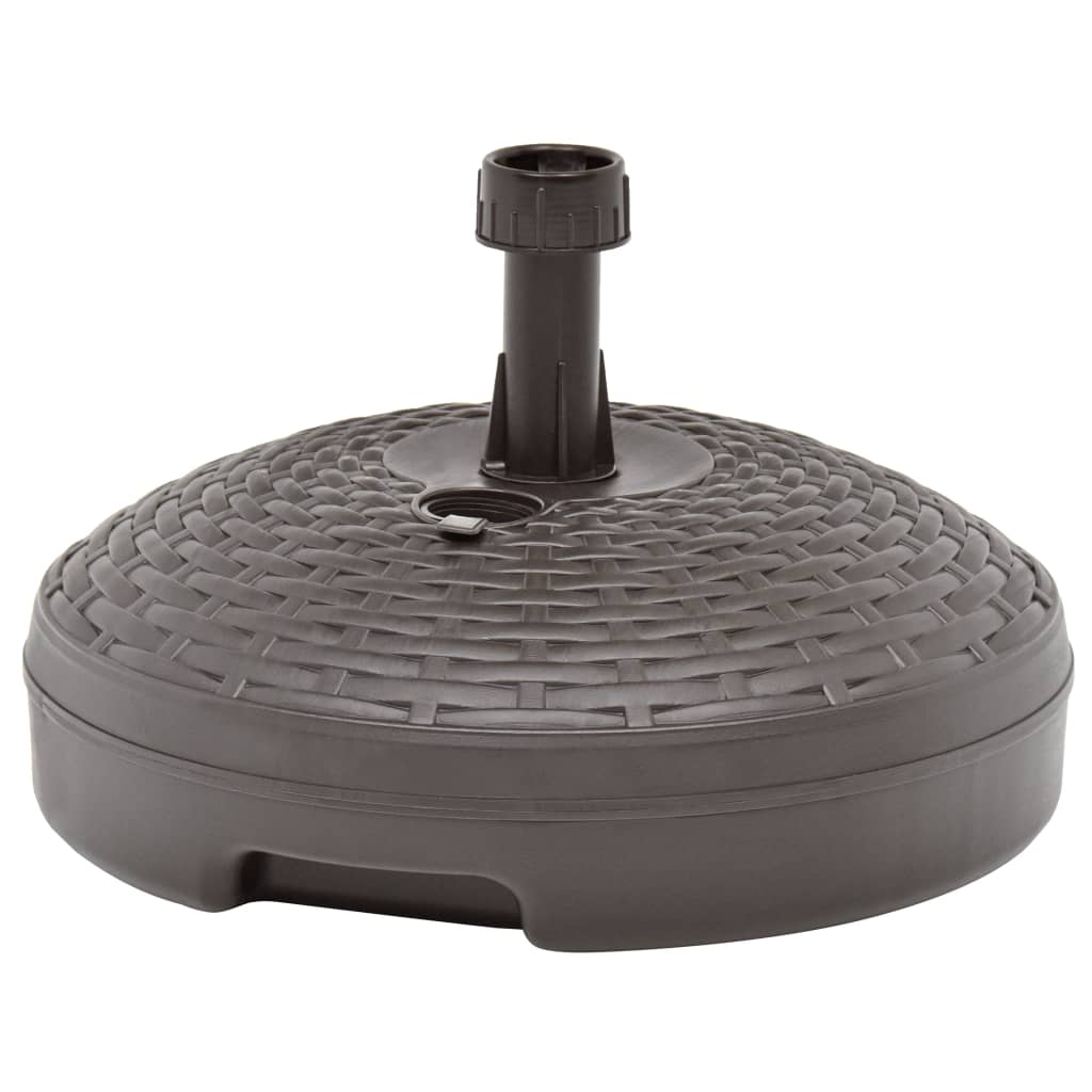 Umbrella Base Sand/Water Filled 20 L Plastic Rattan