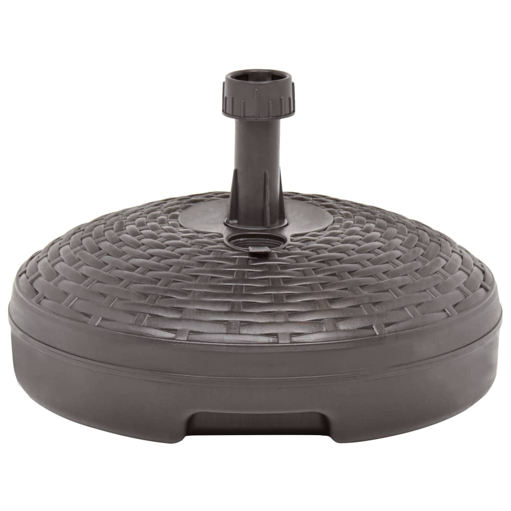 Umbrella Base Sand/Water Filled 20 L Plastic Rattan