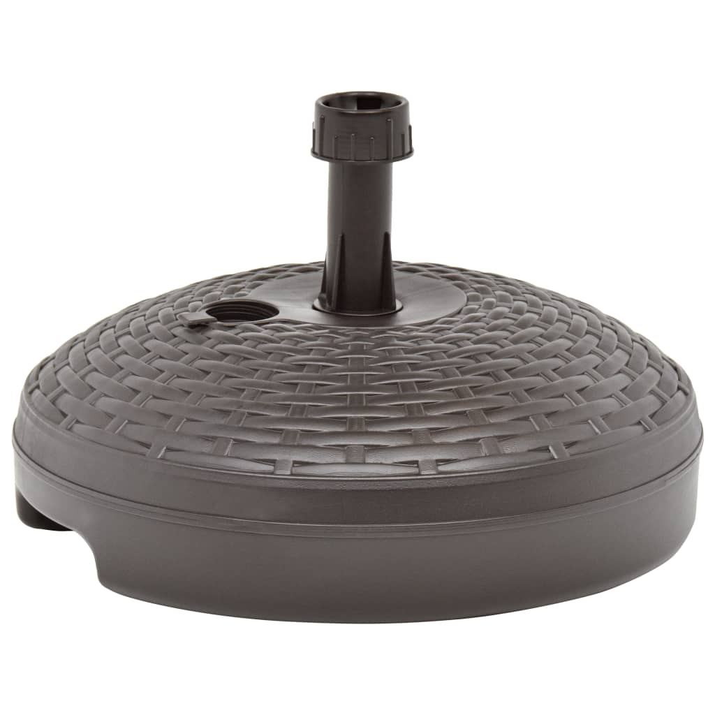 Umbrella Base Sand/Water Filled 20 L Plastic Rattan