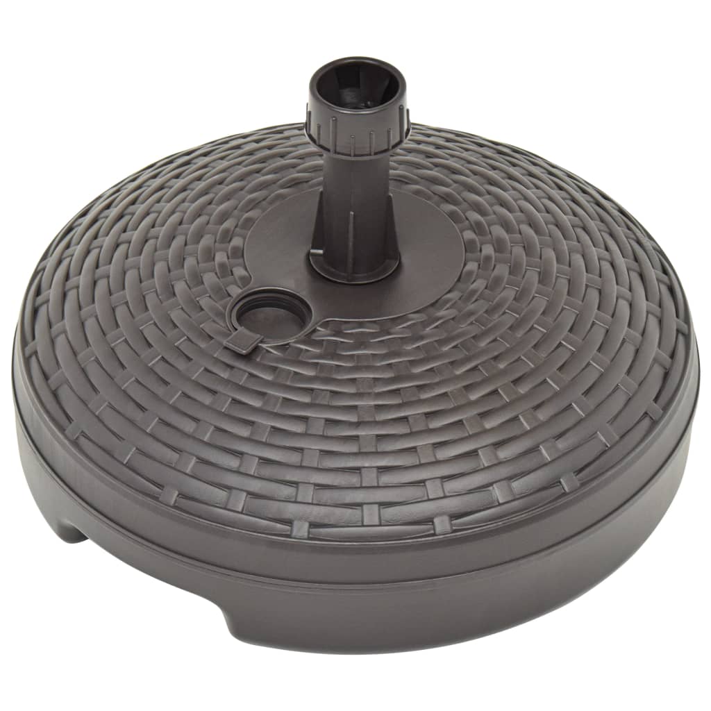 Umbrella Base Sand/Water Filled 20 L Plastic Rattan