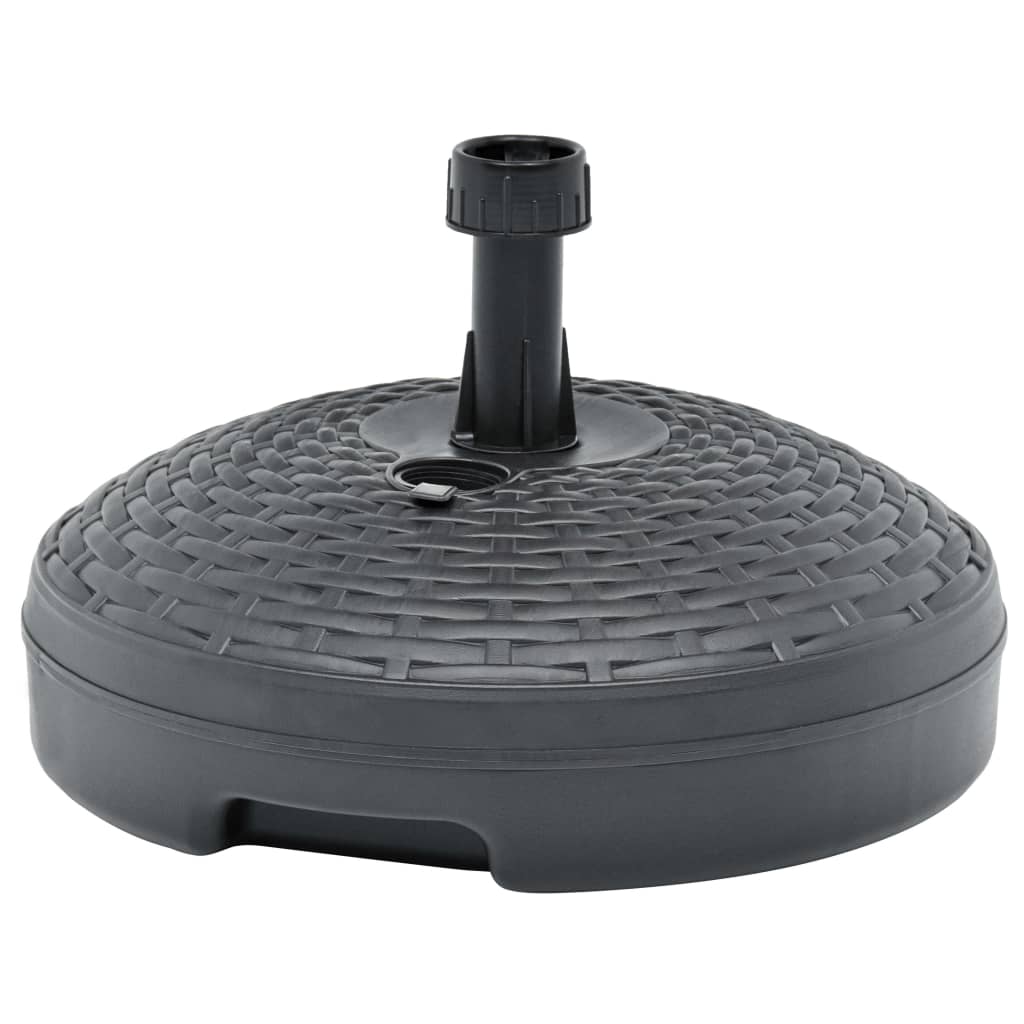 Umbrella Base Sand/Water Filled 20 L Plastic Rattan