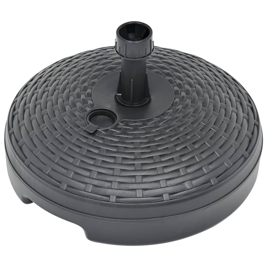 Umbrella Base Sand/Water Filled 20 L Plastic Rattan