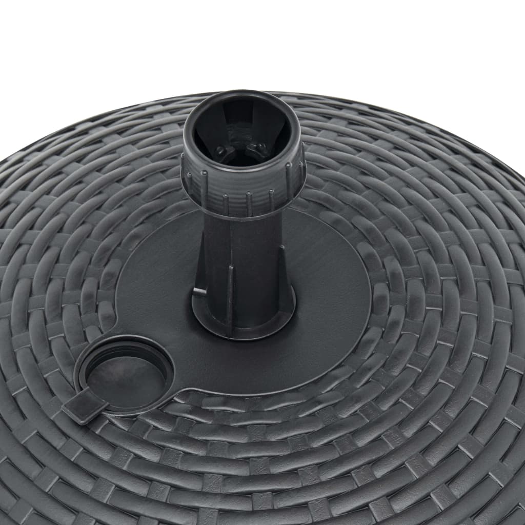 Umbrella Base Sand/Water Filled 20 L Plastic Rattan