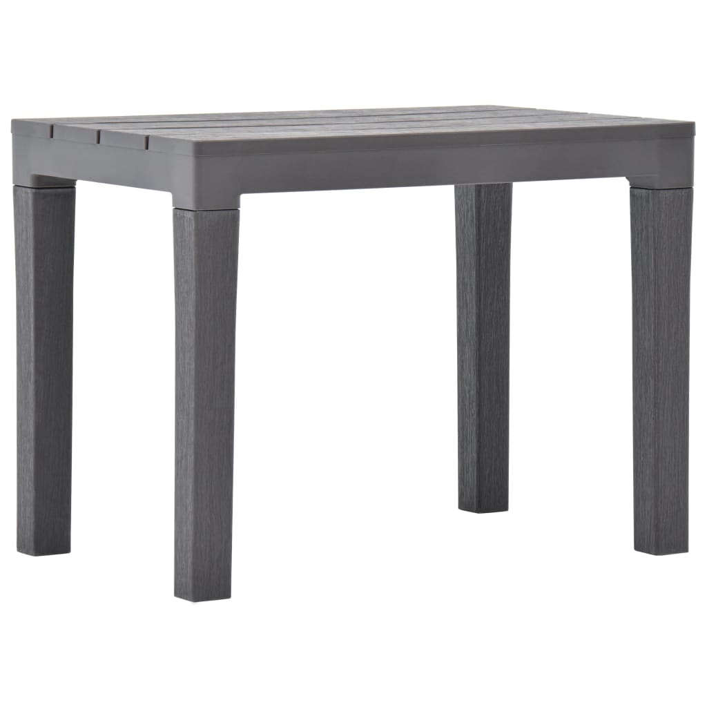 Garden Table With 2 Benches Plastic
