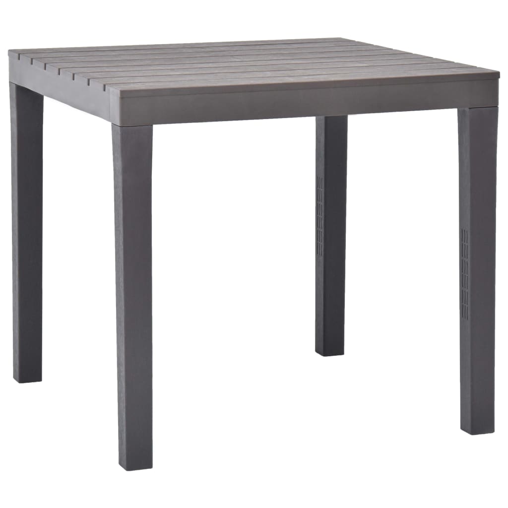 Garden Table With 2 Benches Plastic
