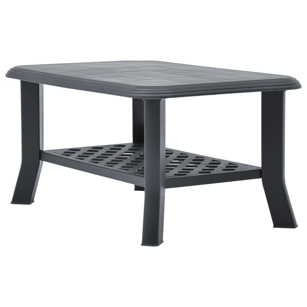 Coffee Table 90X60X46 Cm Plastic