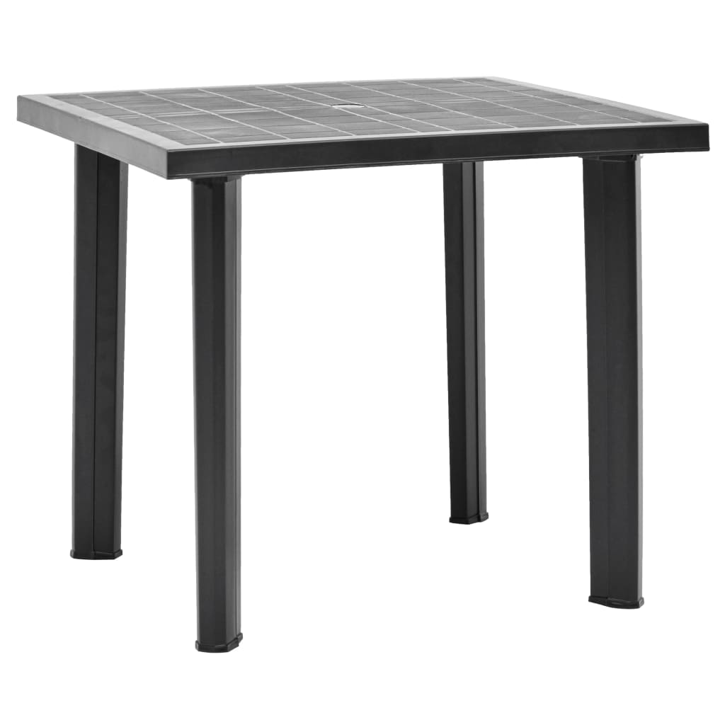 Garden Table 80X75X72 Cm Plastic