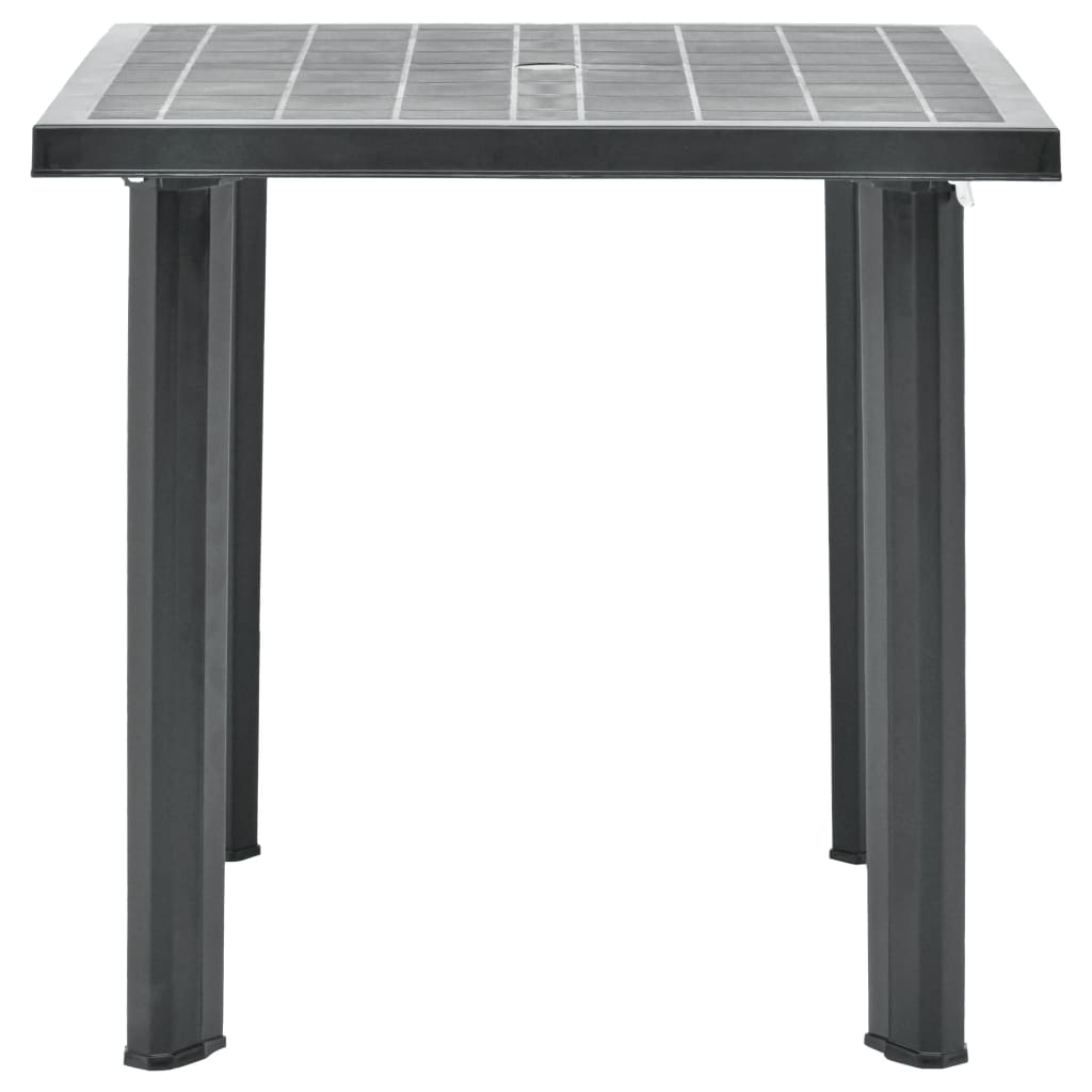 Garden Table 80X75X72 Cm Plastic