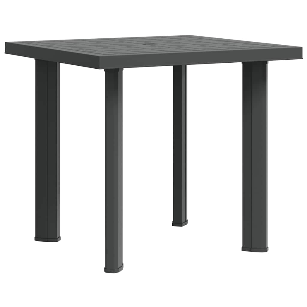 Garden Table 80X75X72 Cm Plastic