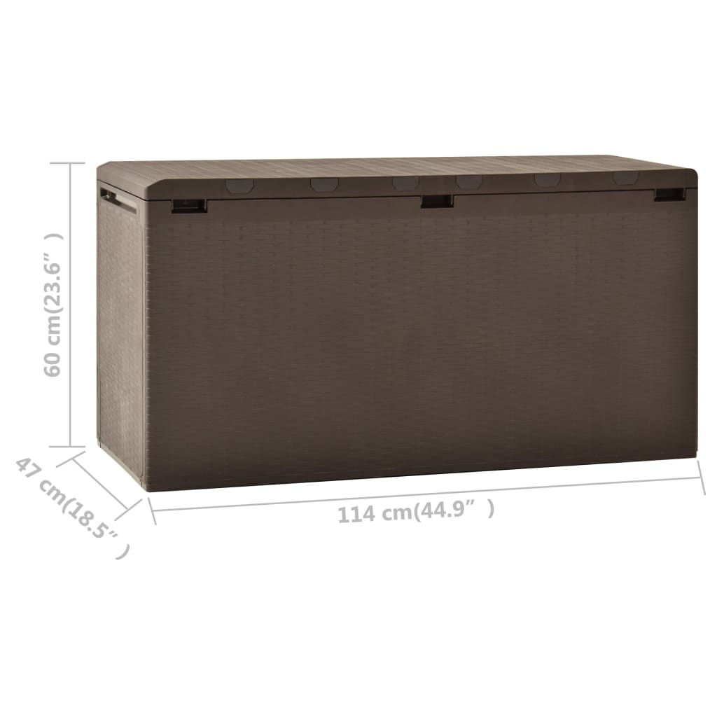 Garden Storage Box 114X47X60 Cm
