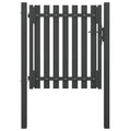 Garden Fence Gate Steel Anthracite