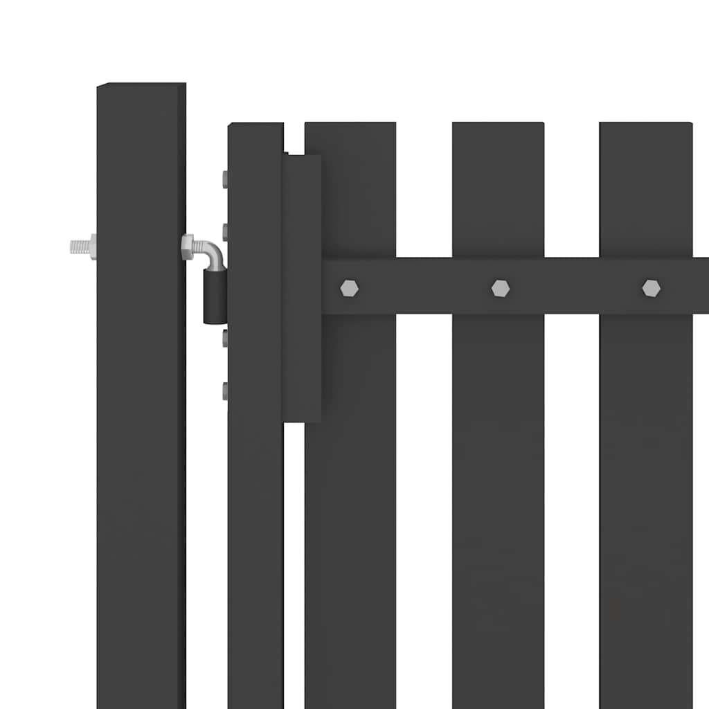 Garden Fence Gate Steel Anthracite