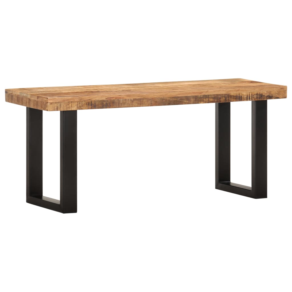Bench Solid Wood Acacia And Steel