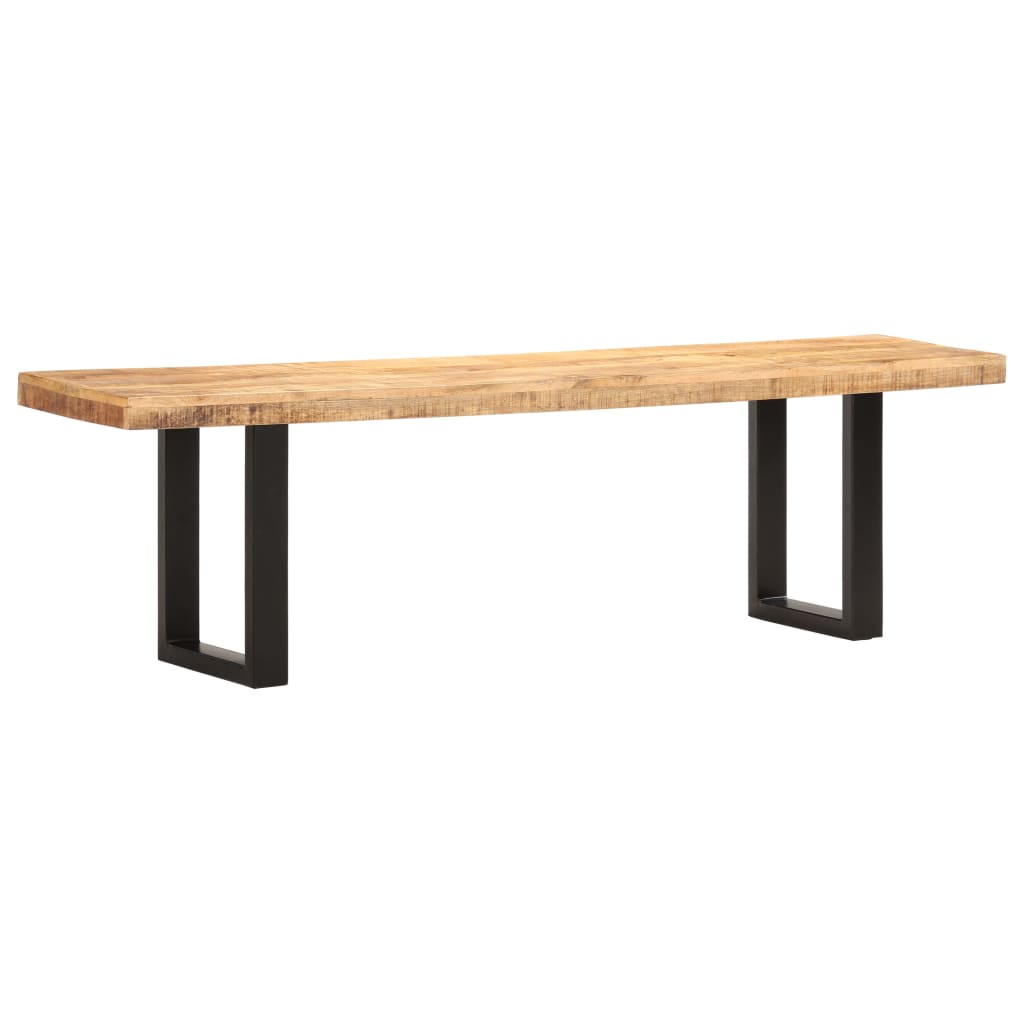 Bench Solid Wood Acacia And Steel