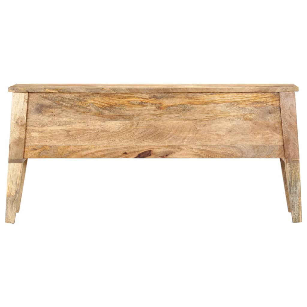 Storage Box 99X35X48 Cm Solid Mango Wood