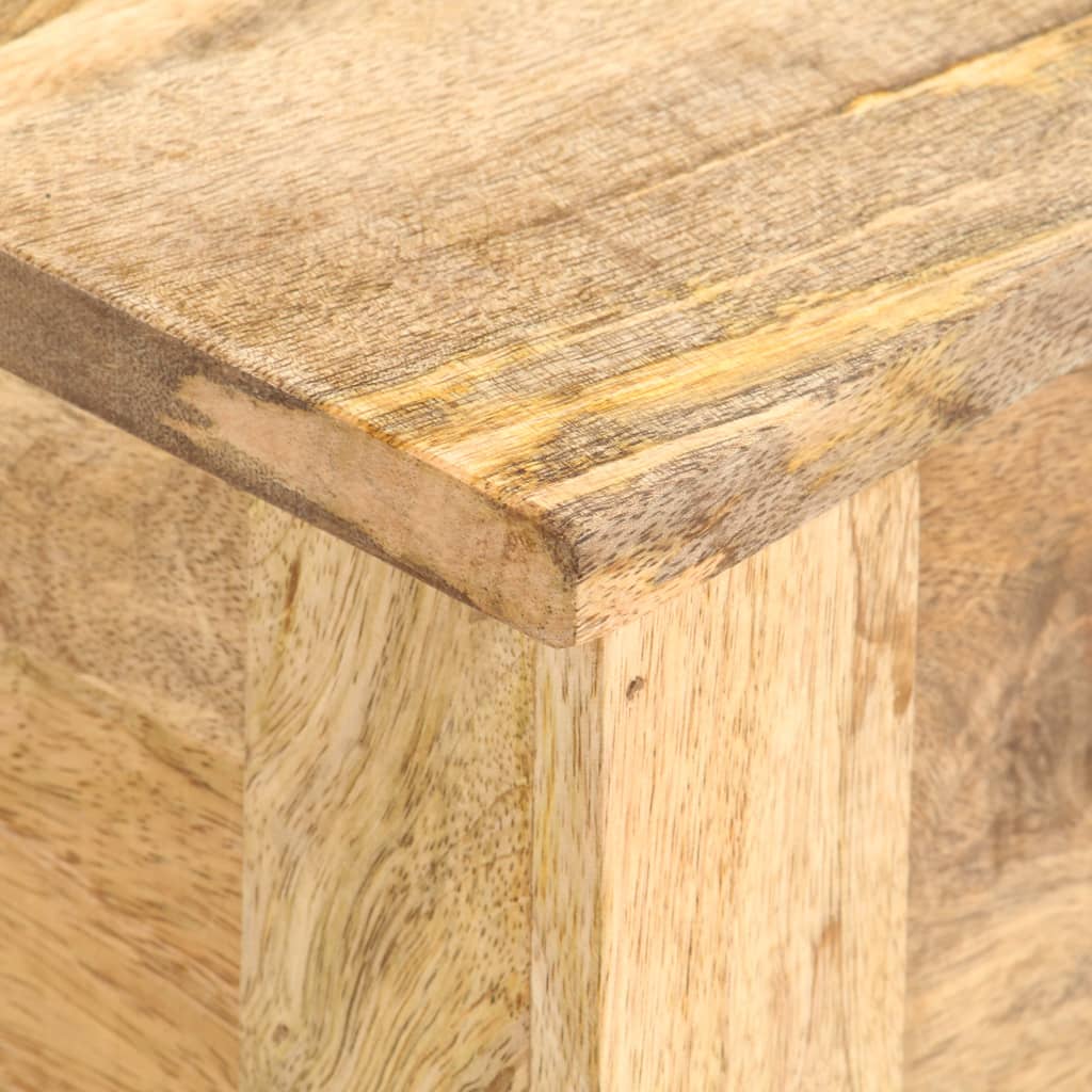 Storage Box 99X35X48 Cm Solid Mango Wood