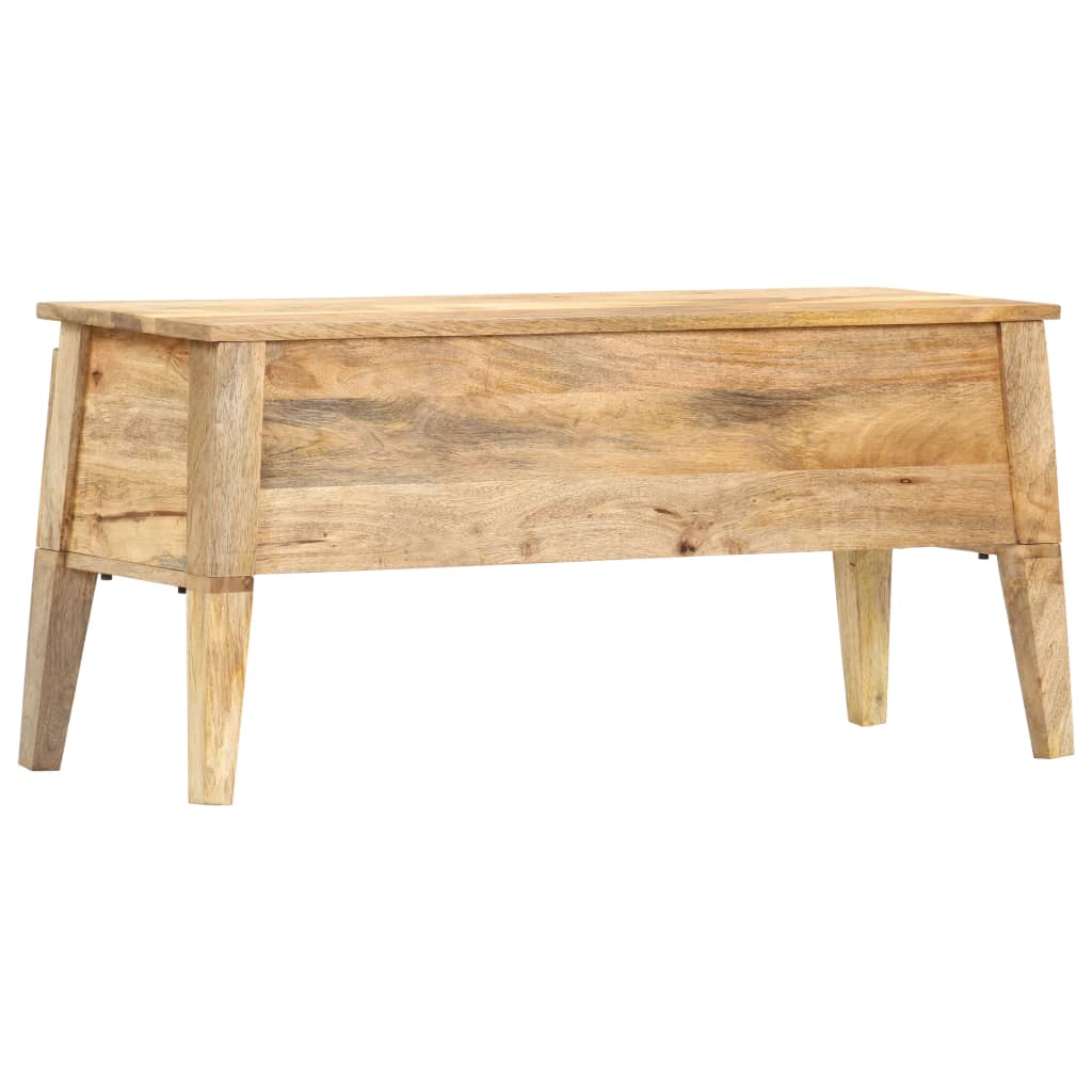 Storage Box 99X35X48 Cm Solid Mango Wood