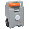 Wheeled Water Tank For Camping 25 L Grey