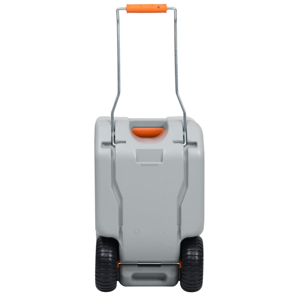 Wheeled Water Tank For Camping 25 L Grey