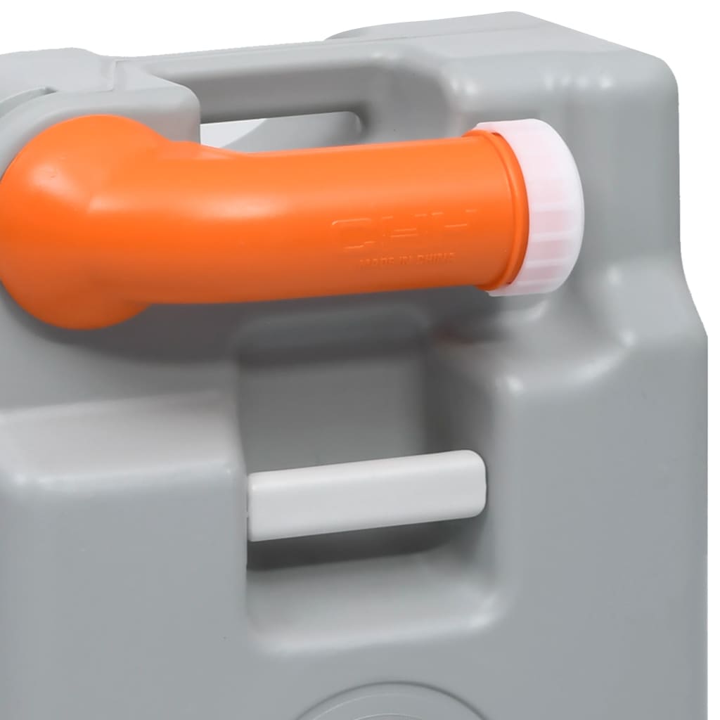 Wheeled Water Tank For Camping 25 L Grey