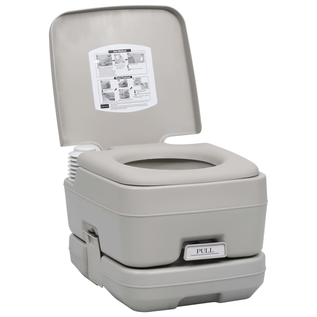 Portable Camping Toilet 10+10 L