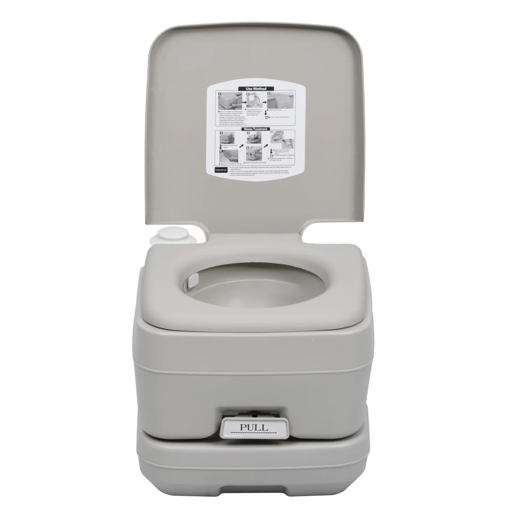 Portable Camping Toilet 10+10 L