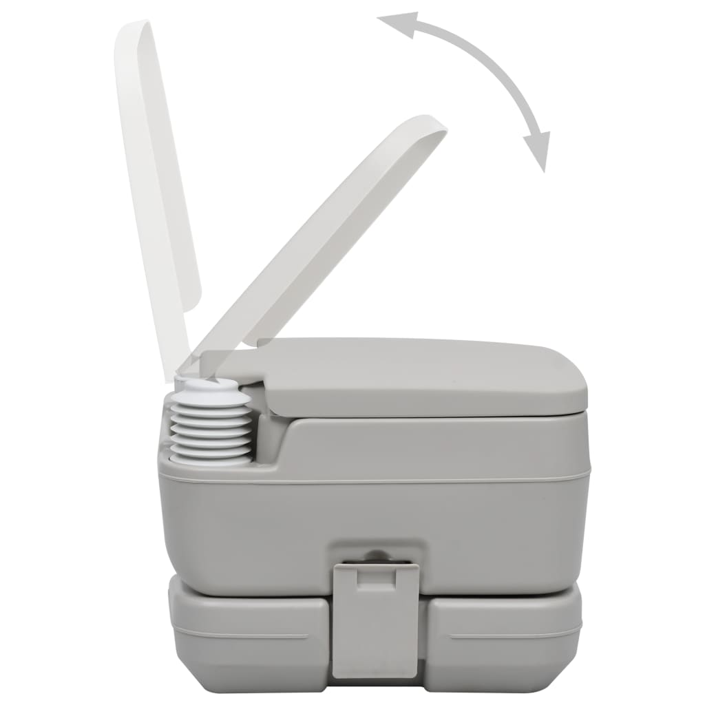 Portable Camping Toilet 10+10 L
