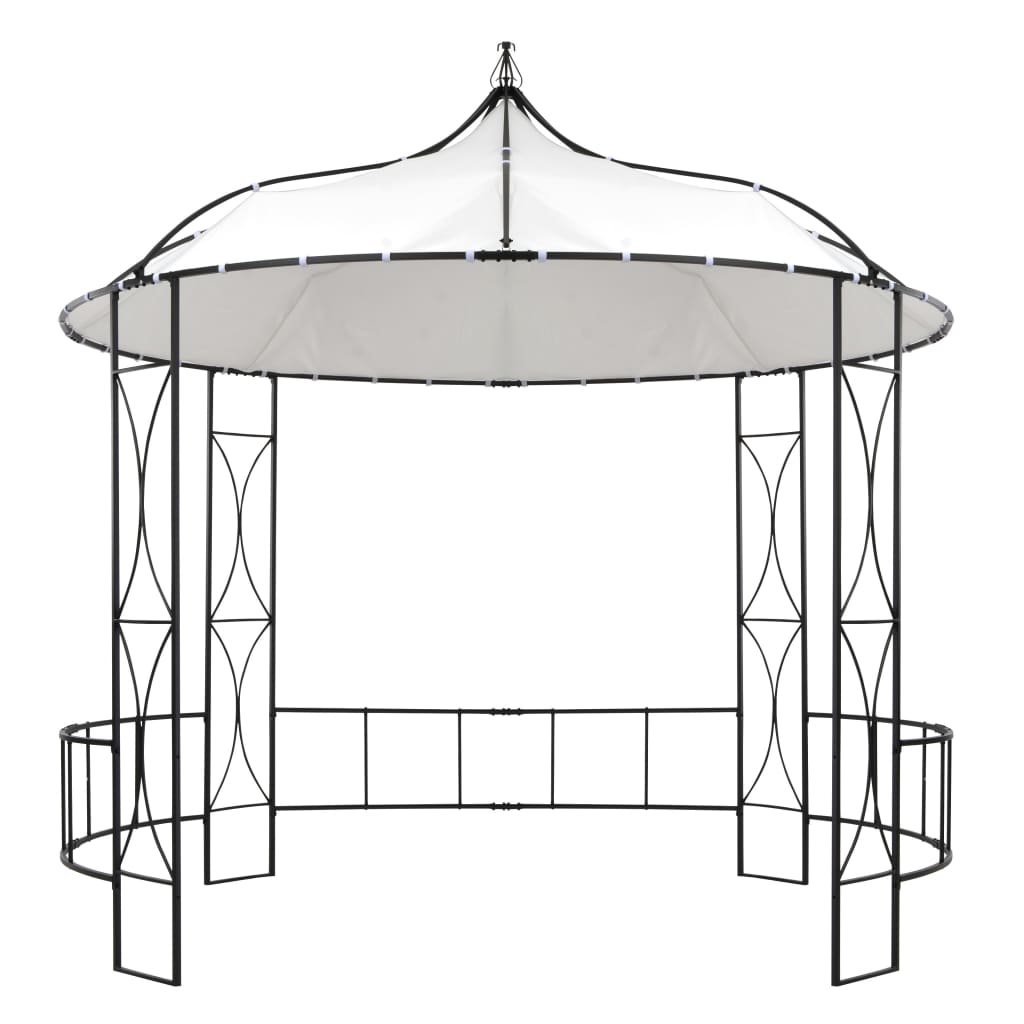 Gazebo 300X290 Cm Round