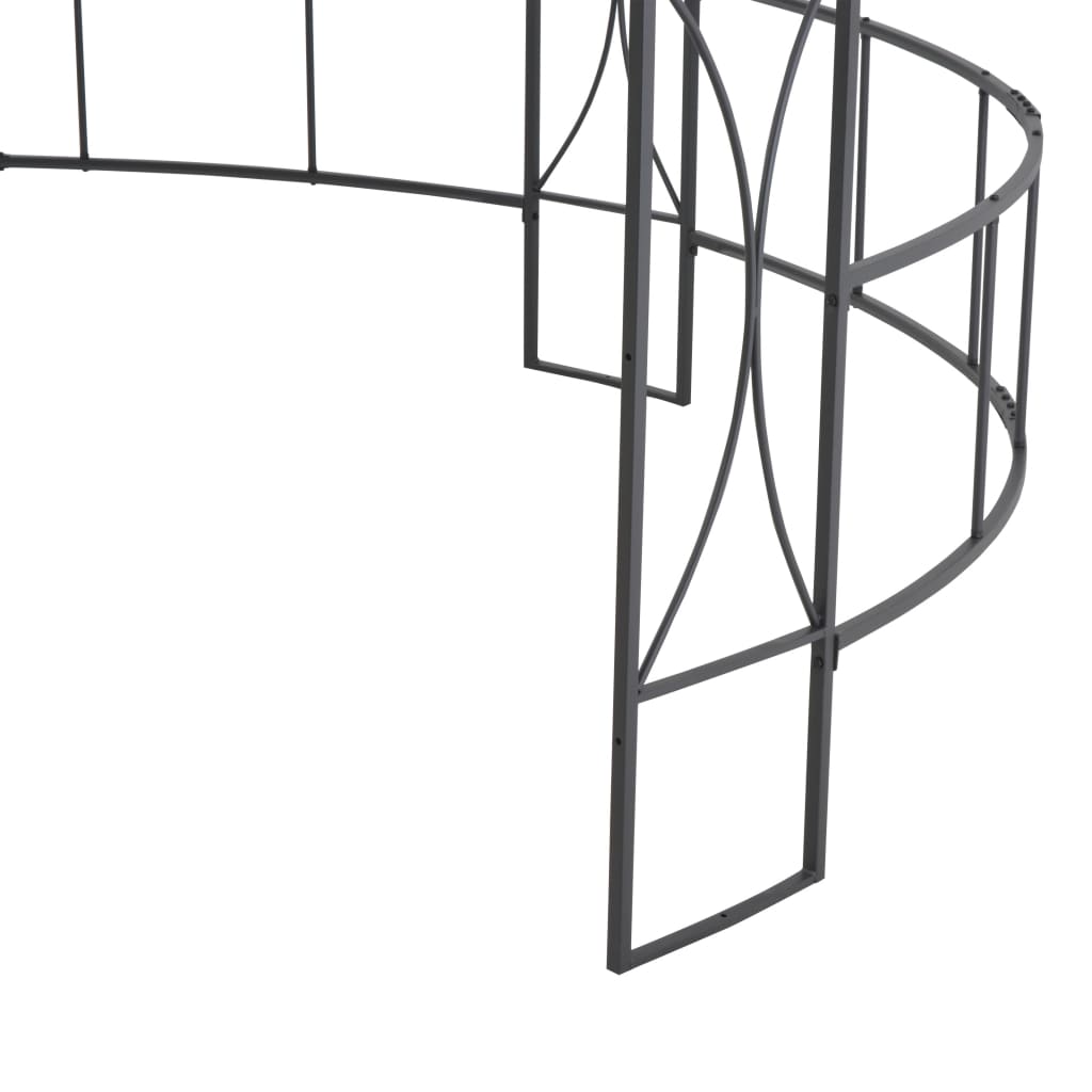 Gazebo 300X290 Cm Round