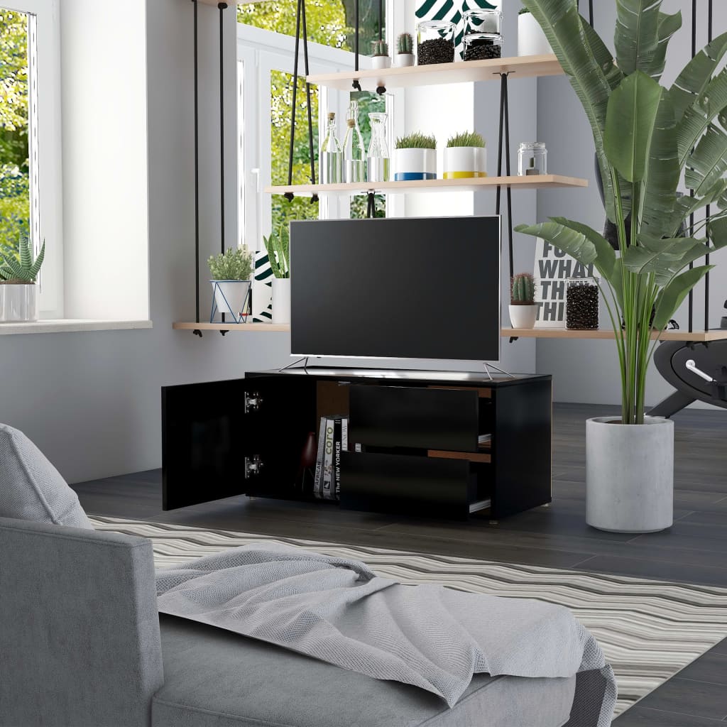 Tv Cabinet | | Engineered Wood | 80 X 34 X 36 Cm | Doors