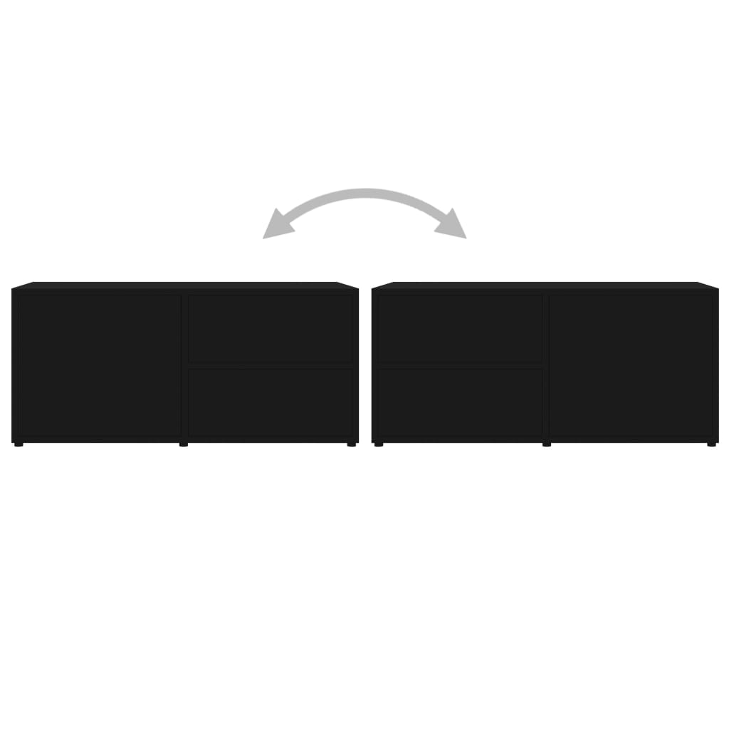 Tv Cabinet | | Engineered Wood | 80 X 34 X 36 Cm | Doors