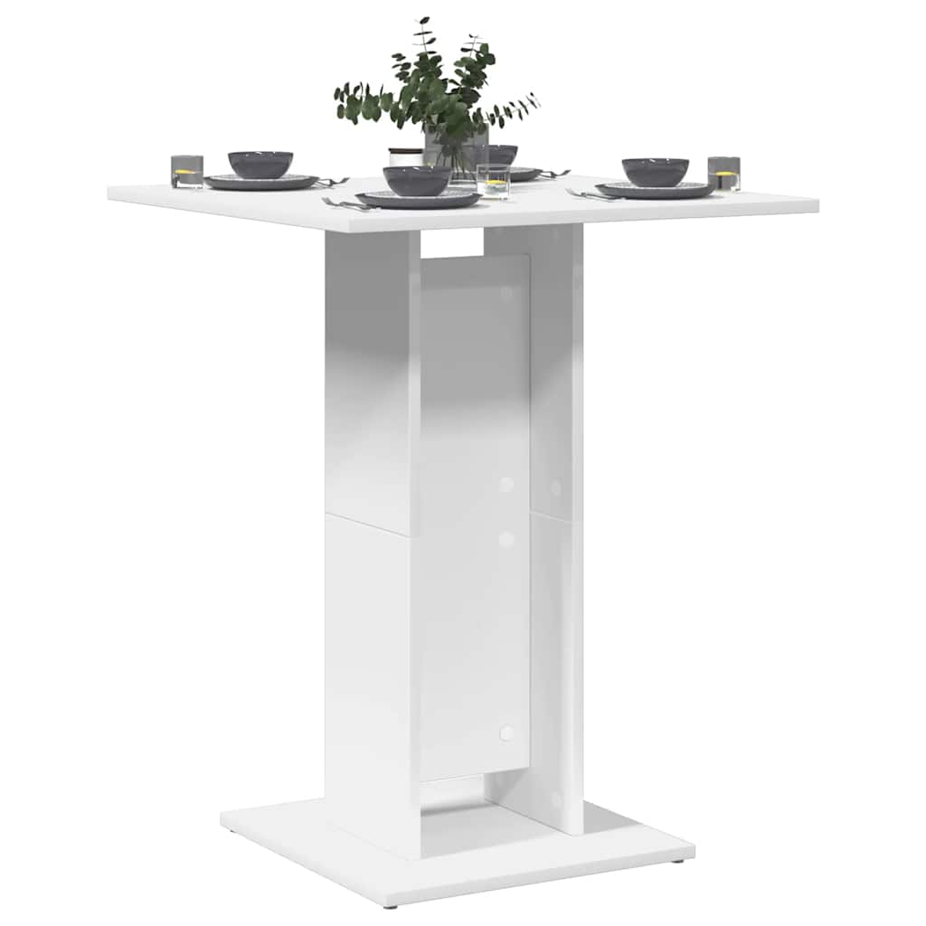 Bistro Table 60X60X75 Cm Engineered Wood