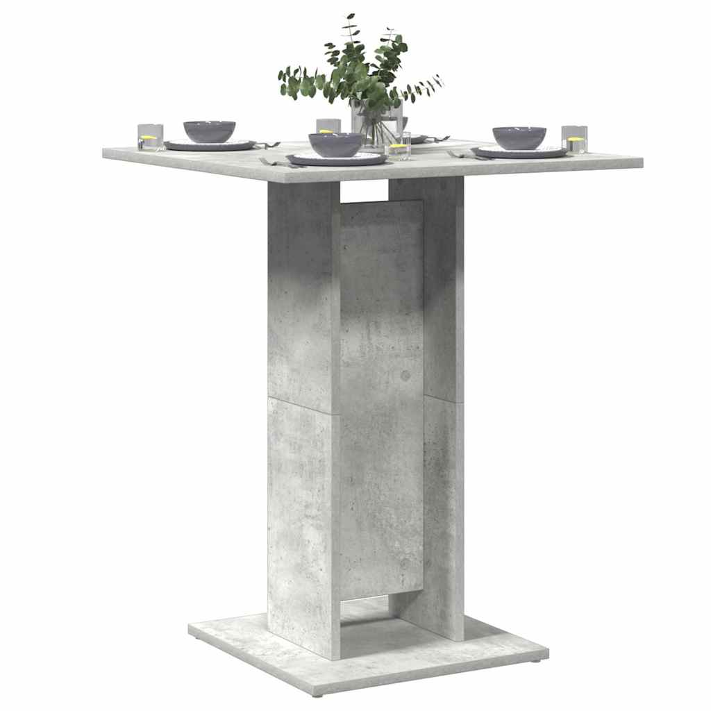 Bistro Table 60X60X75 Cm Engineered Wood