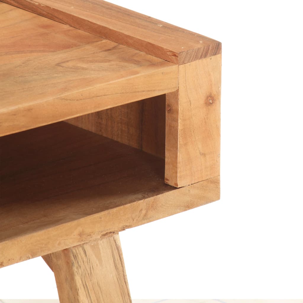 Coffee Table 100X50X45 Cm Solid Acacia Wood