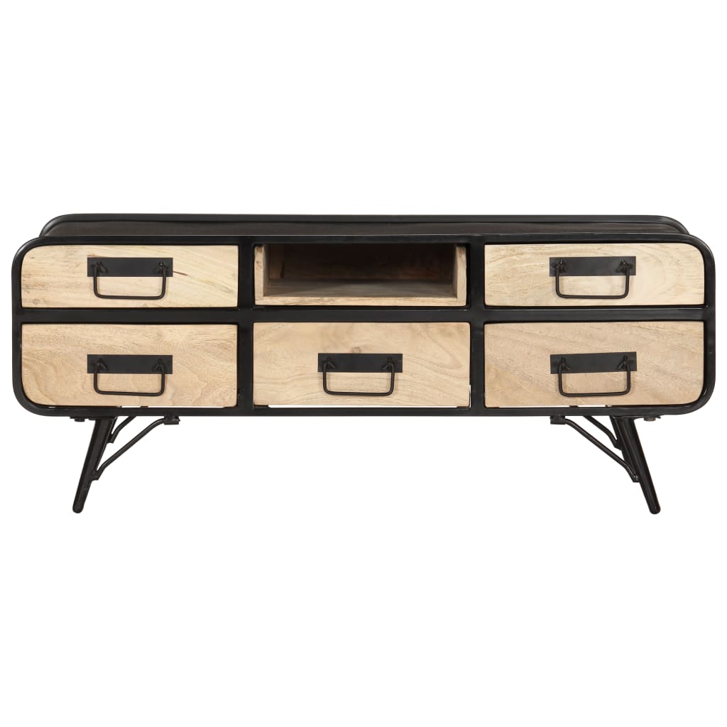 Coffee Table 100X50X40 Cm Solid Mango Wood