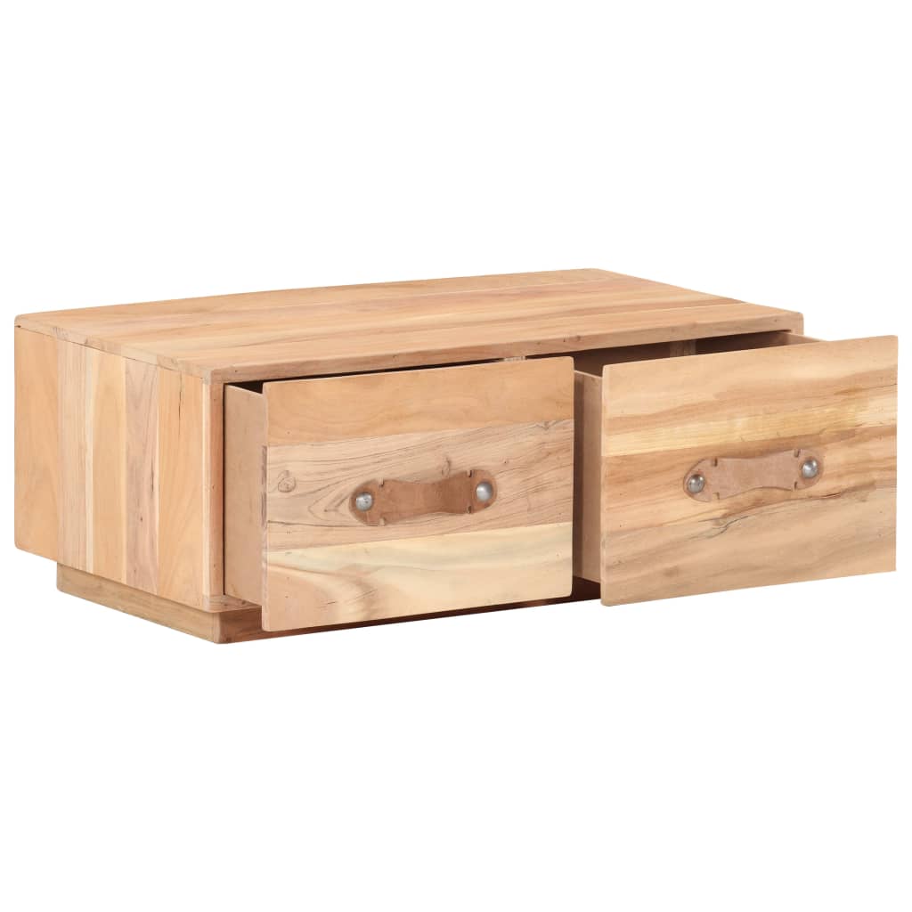 Coffee Table 90X50X35 Cm Solid Reclaimed Wood