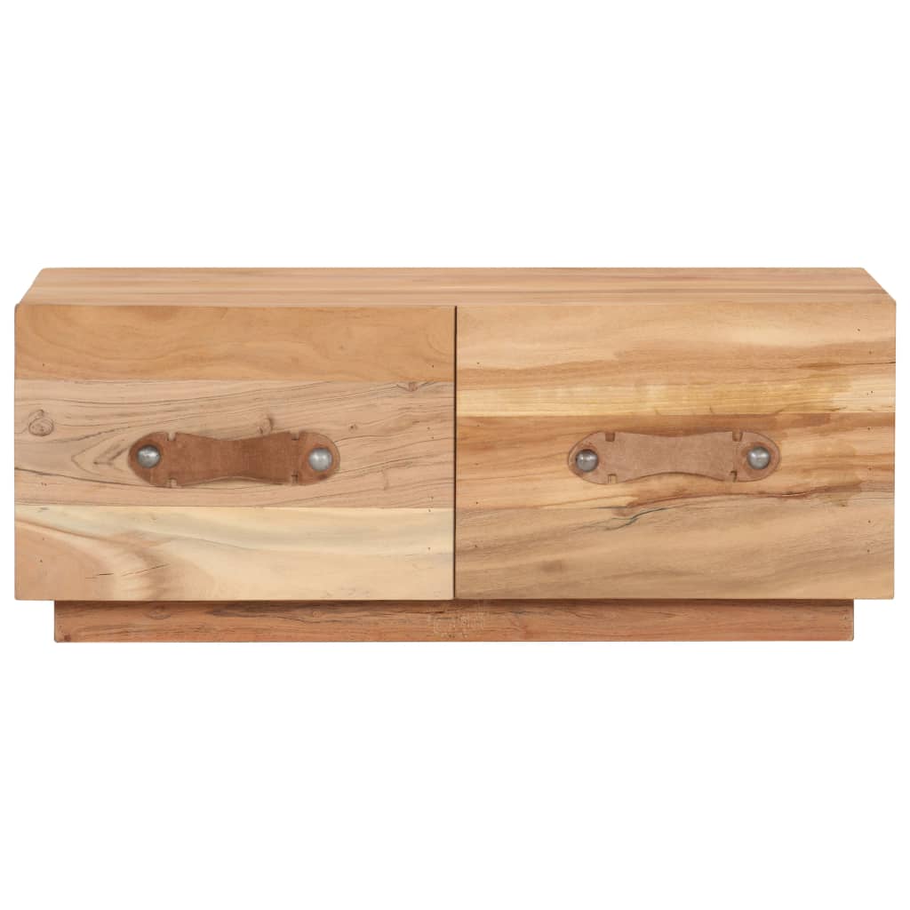 Coffee Table 90X50X35 Cm Solid Reclaimed Wood