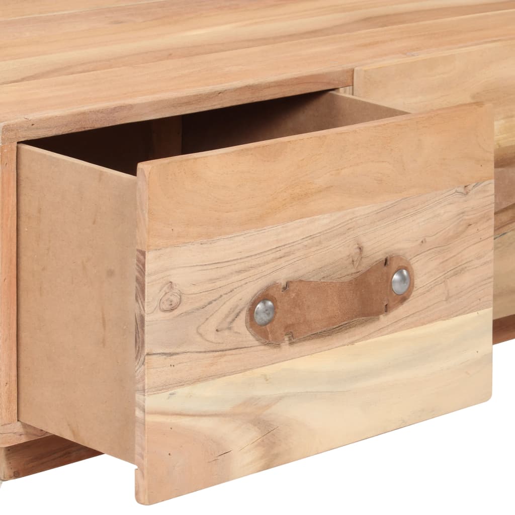 Coffee Table 90X50X35 Cm Solid Reclaimed Wood