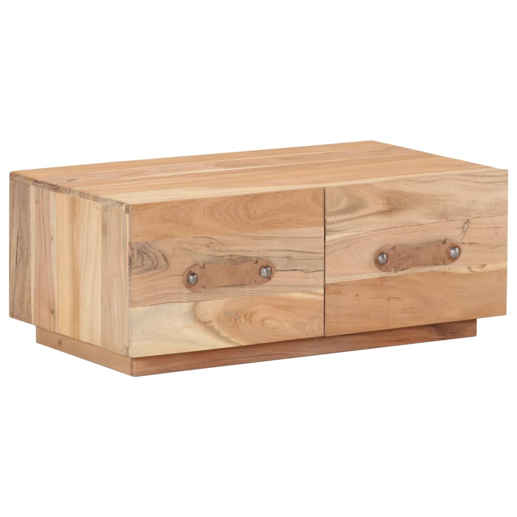 Coffee Table 90X50X35 Cm Solid Reclaimed Wood