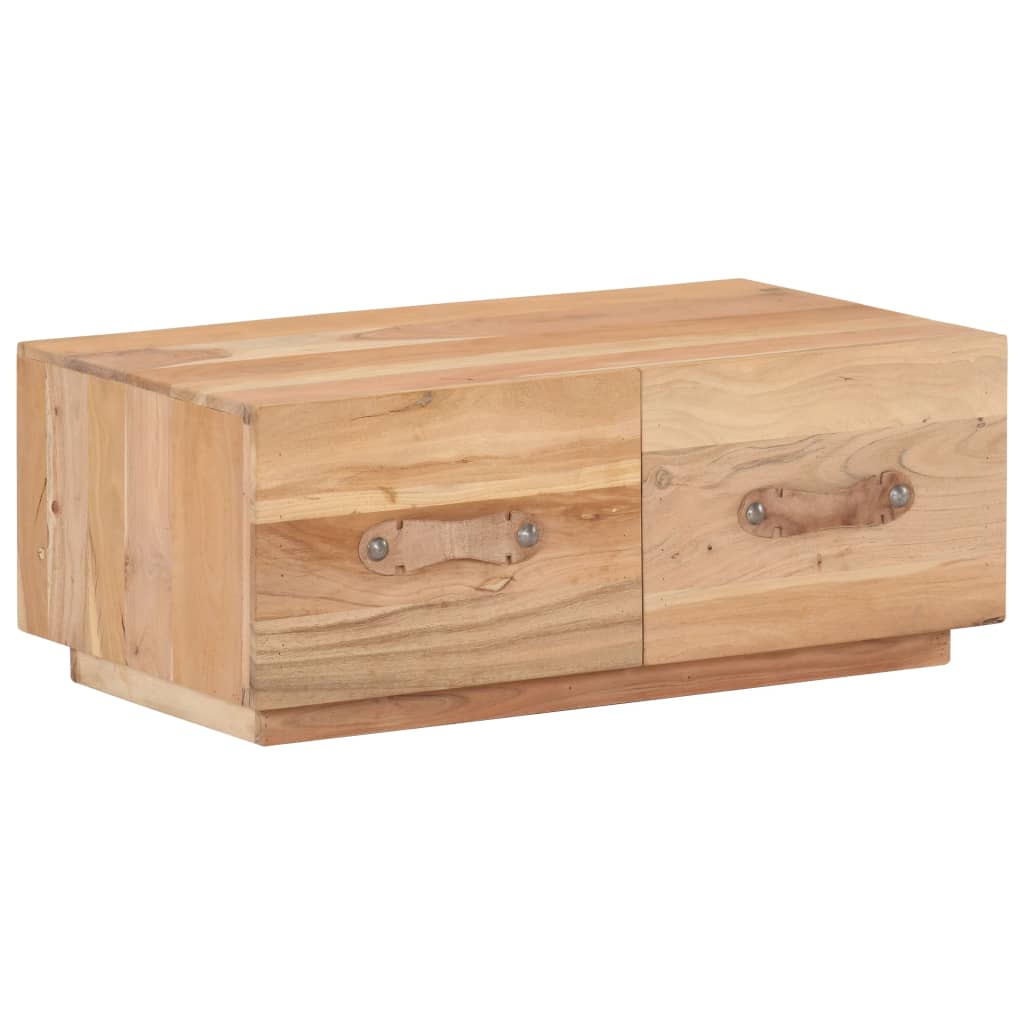 Coffee Table 90X50X35 Cm Solid Reclaimed Wood